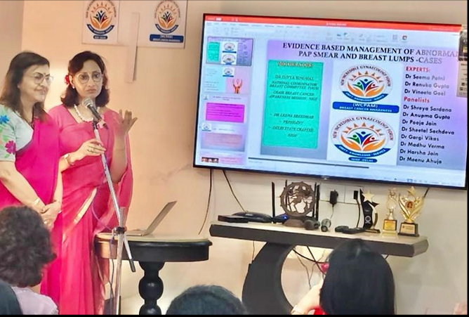 Under the aegis of NIGF , Breast Cancer  Awareness Mission along with Delhi State  Chapter
